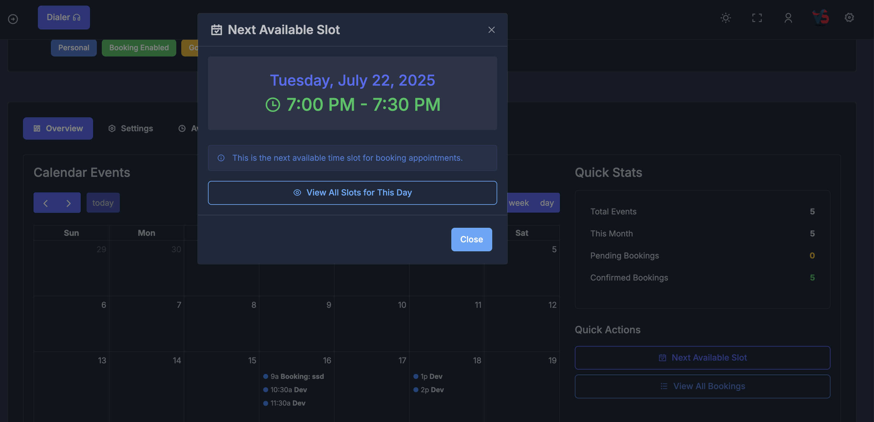 calendar