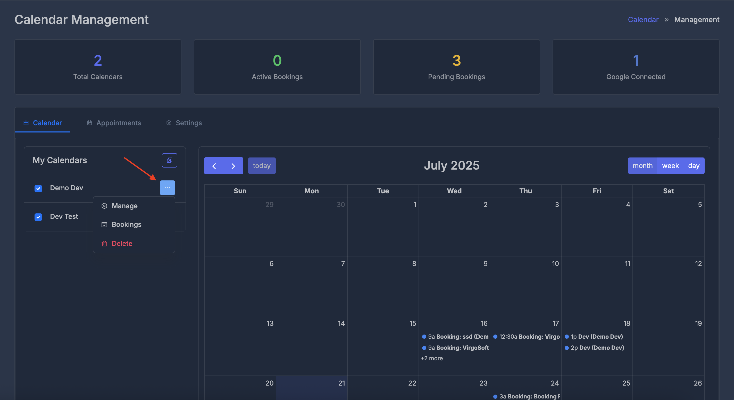 calendar